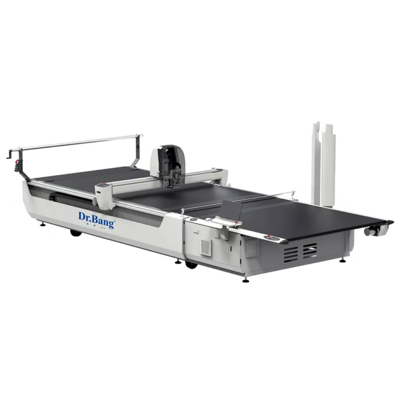 Multi-layer fabric cutting machine