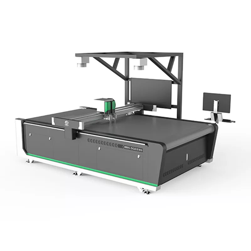 Vibrating knife fabric cutting machine